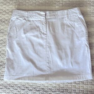 Elegant White Women's Mini Skirt, 8🦋